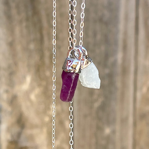 Custom Morse Code Swarovski Crystal Silver Necklace - Shop Online at Earth  Song Jewelry