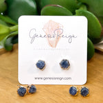 Sapphire Minimalist Stud